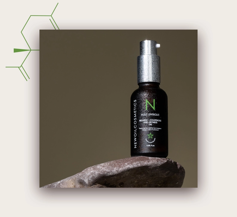 HUILE LENTISQUE - REDNESS - COUPEROSE & DRYNESS OIL